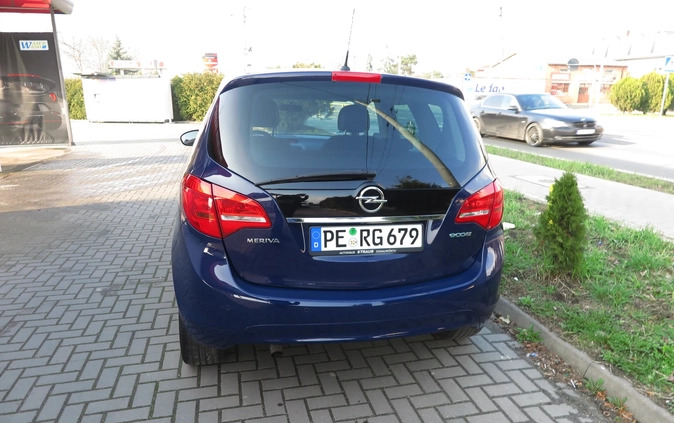 Opel Meriva cena 19900 przebieg: 140000, rok produkcji 2011 z Pruszków małe 466